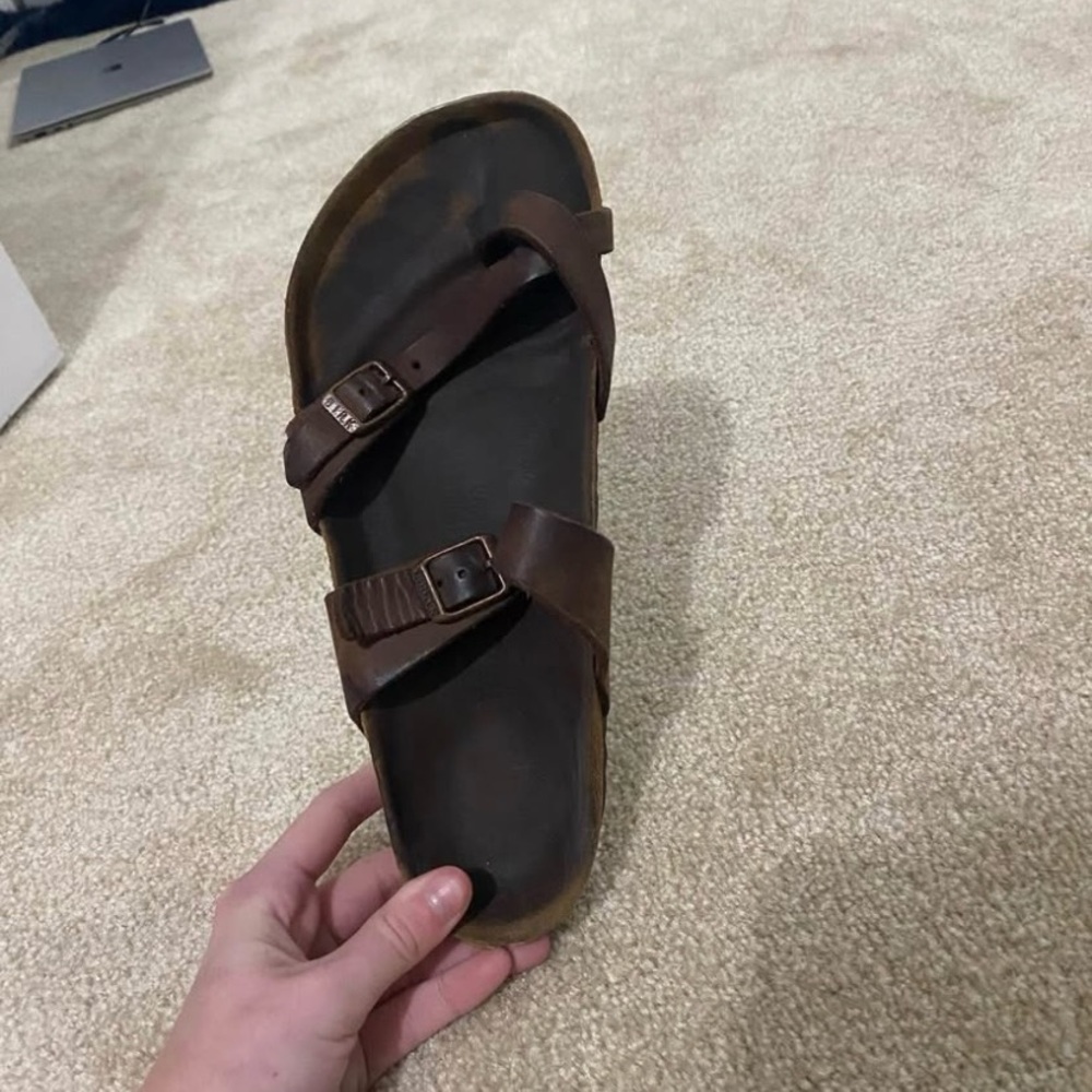 Men's Brown Leather Sandals